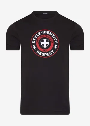 Style idenity respect tee - black