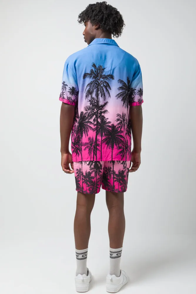 Sunset Short Sleeve Shirt Multi