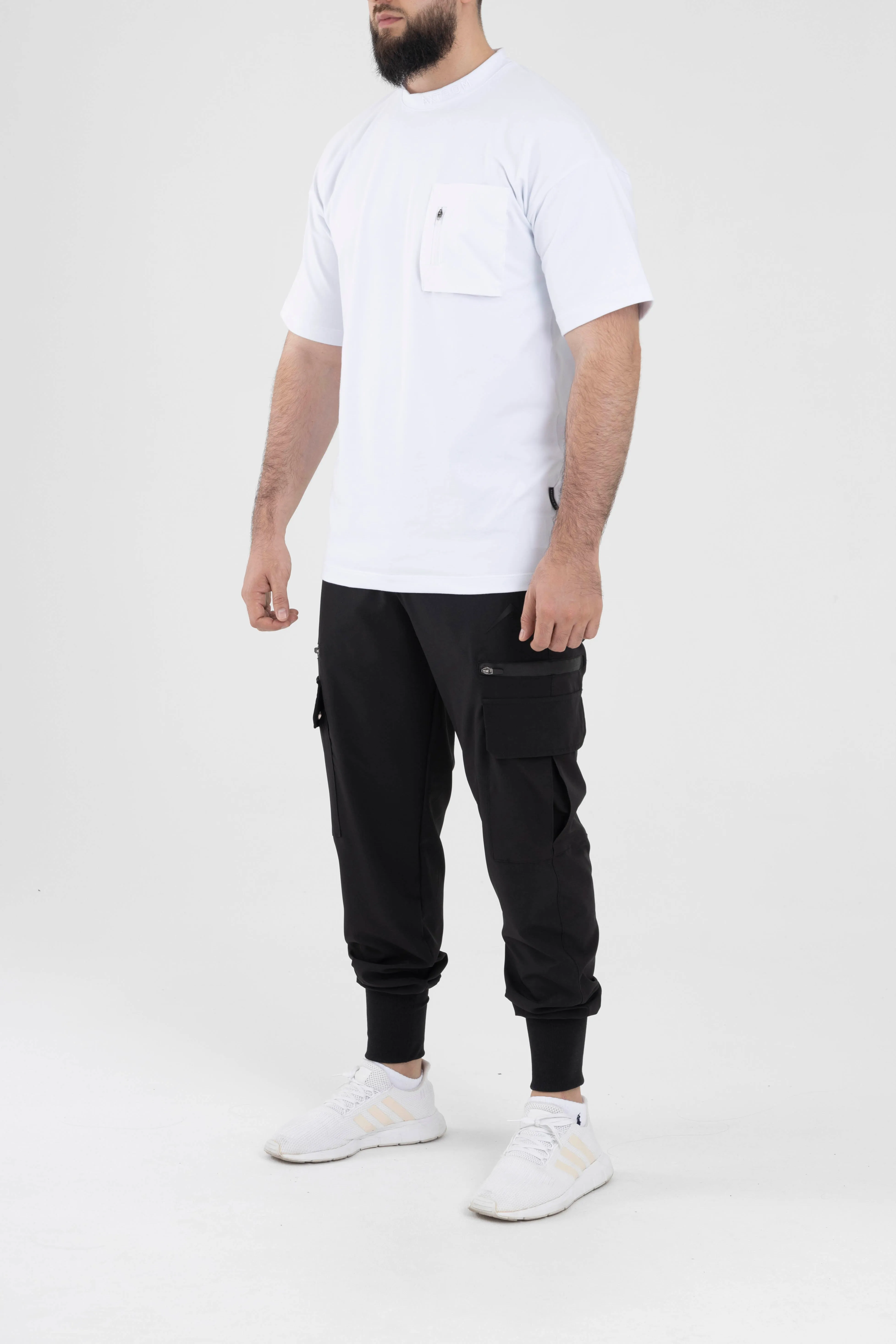 T-Shirt With Pocket (White)