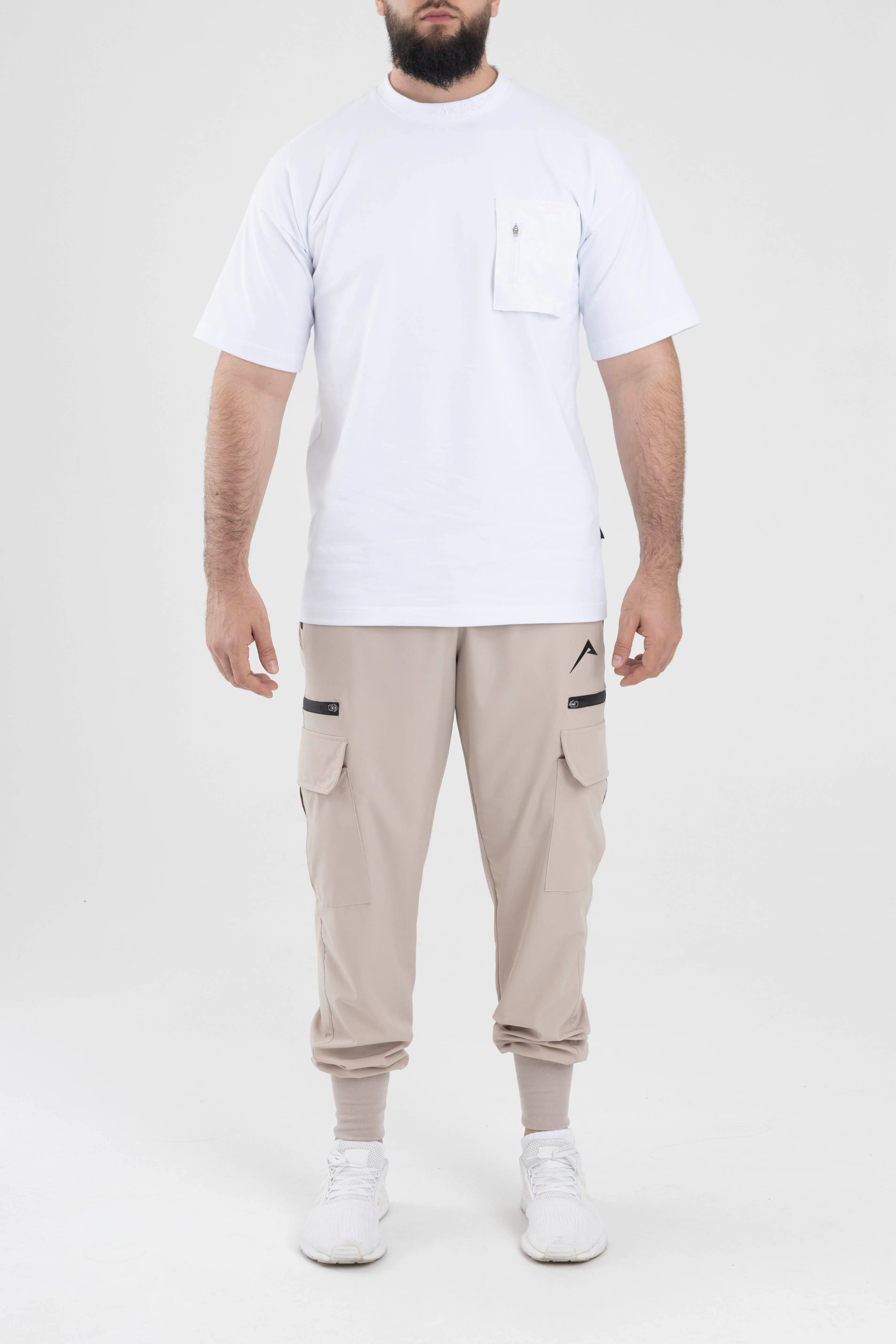 T-Shirt With Pocket (White)