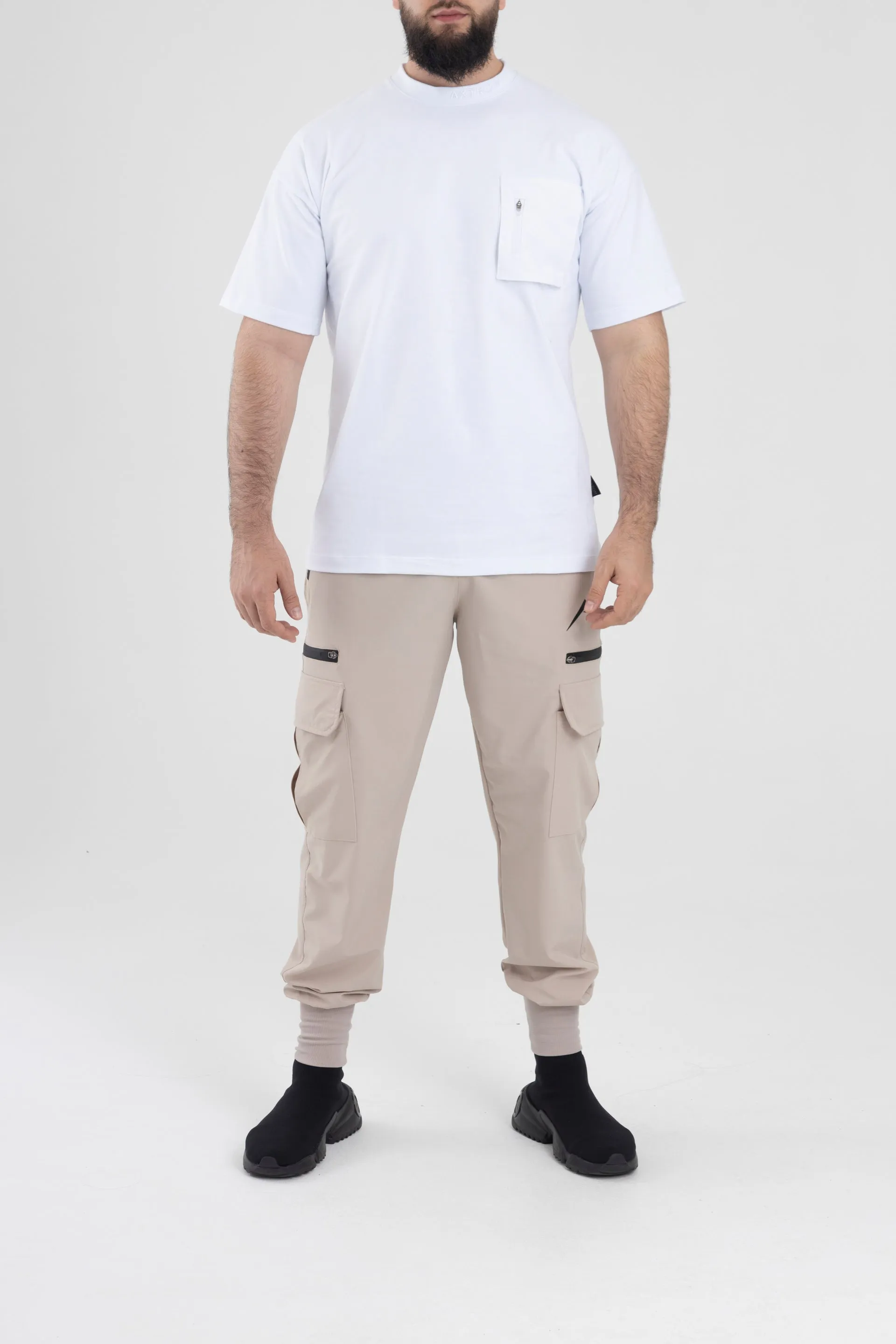 T-Shirt With Pocket (White)