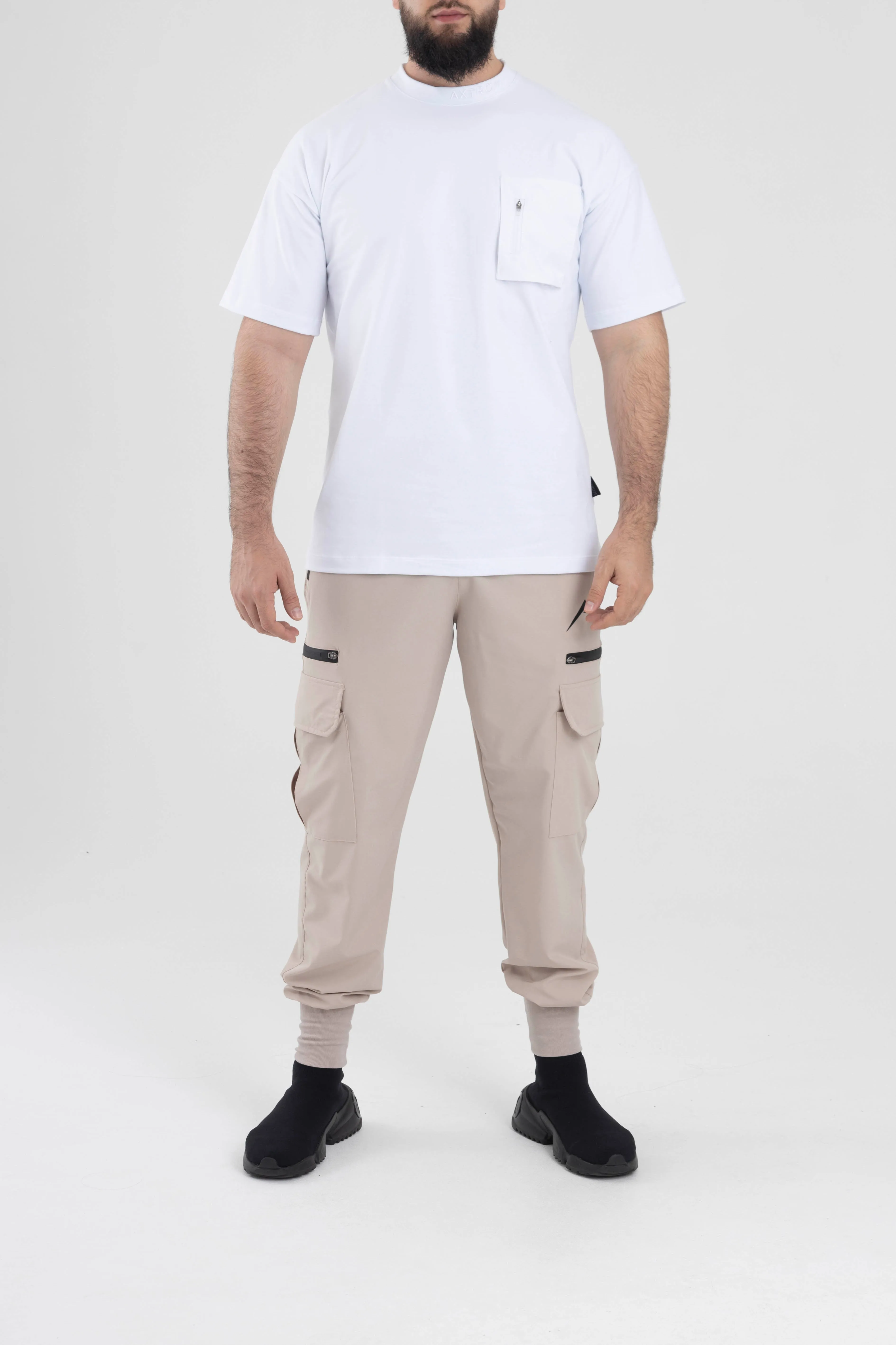 T-Shirt With Pocket (White)
