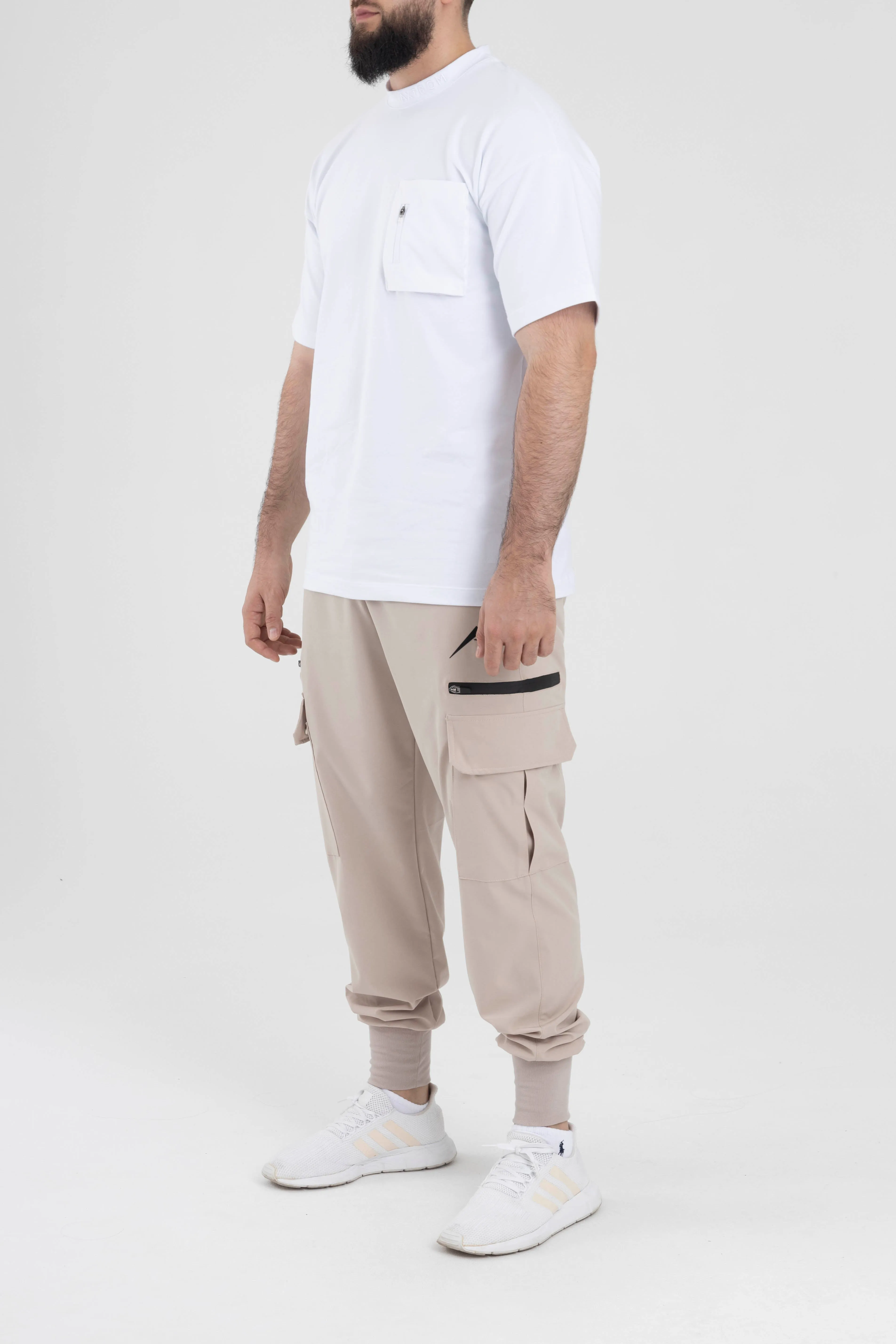 T-Shirt With Pocket (White)