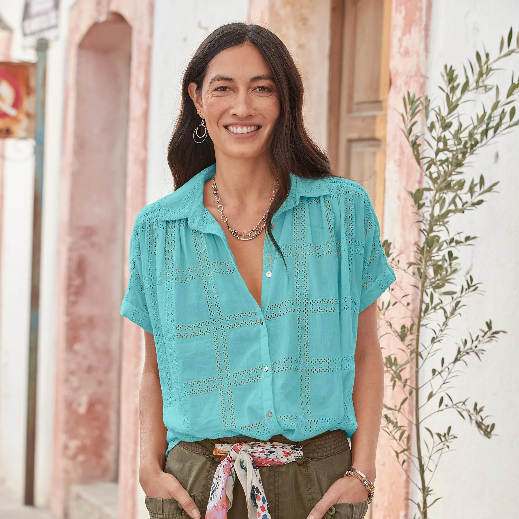 Tensift Eyelet Shirt