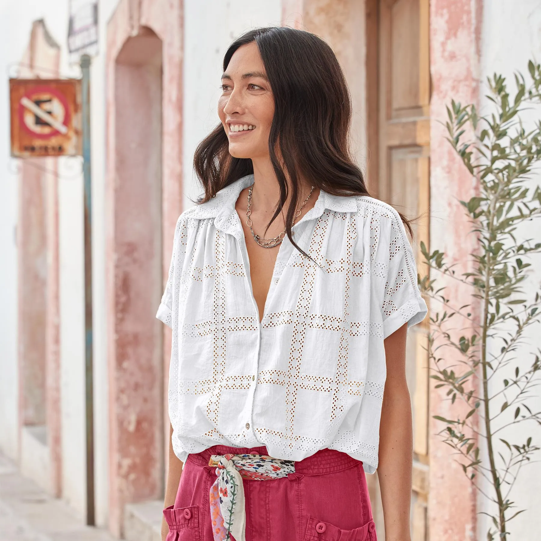 Tensift Eyelet Shirt