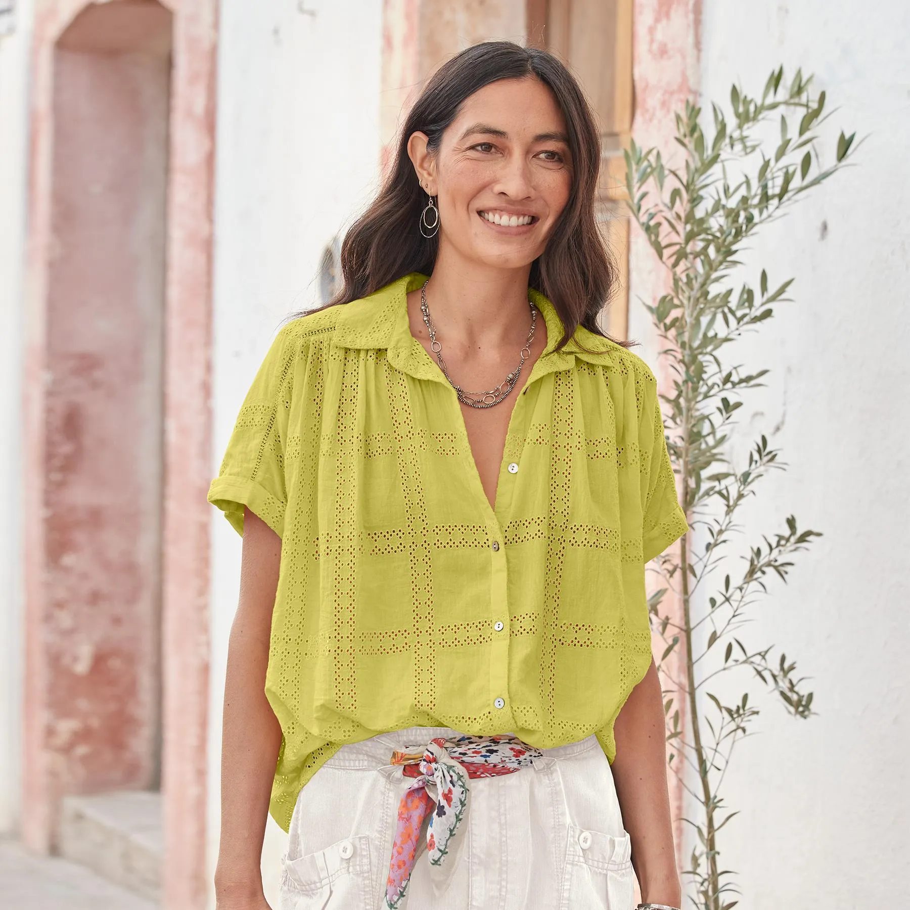 Tensift Eyelet Shirt
