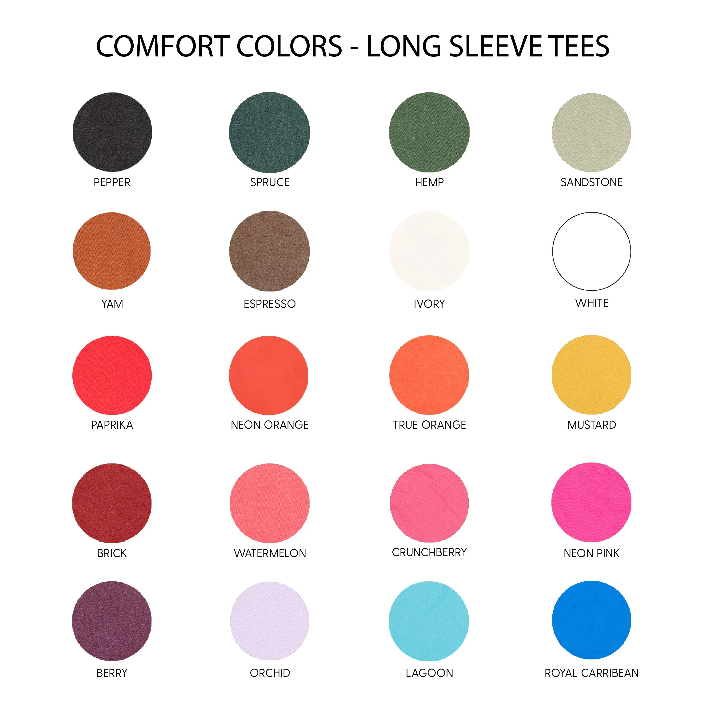 Thankful Grateful and So Very Blessed - LONG SLEEVE COMFORT COLORS TEE