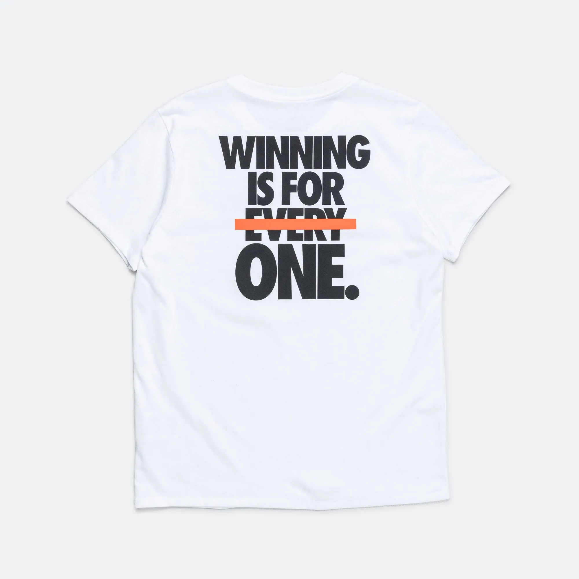 Womens Winning One Tee QS - White